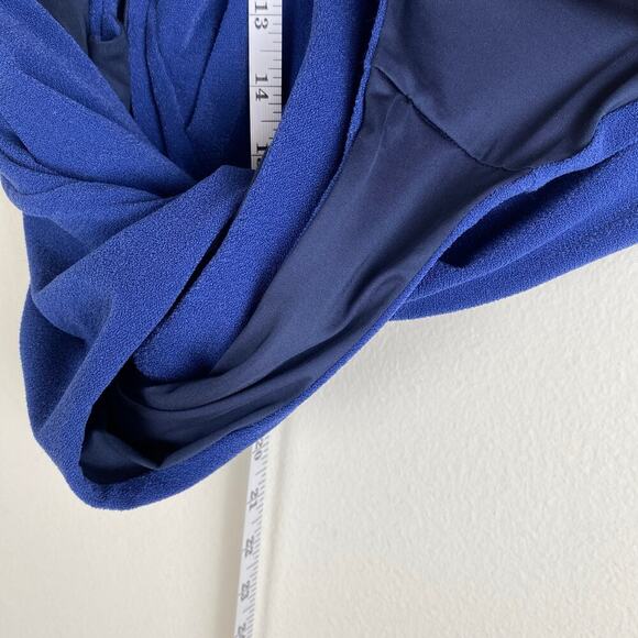 Johanna Ortiz Sunken Glory Halter One Piece Swimsuit Size M Midnight Blue - Picture 10 of 16